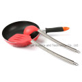 Hot Sale 5PC Silicone Kitchenware Set with Rustless Steel Handle Sk24